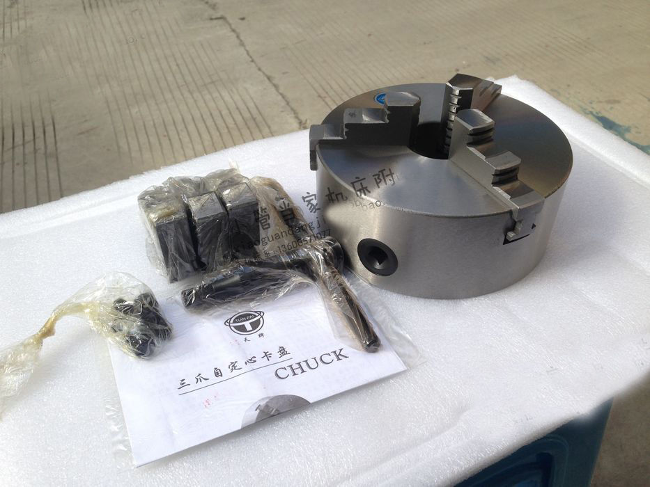 แกน A แบบ B หัวจับ 80 mm CNC L-type 4th-Axis Router Rotational Rotary A-Axis 3 Jaw 80MM Chuck