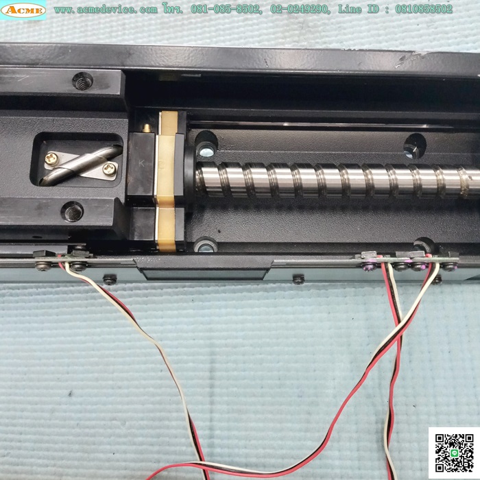 แกนสําเร็จรูป Ball Screw ??? รุ่น ???, ขนาด 86 mm x 315 mm, Stroke 135 mm, แกนโต 15 mm, Pit 10 mm, แกนเพลา 10 mm