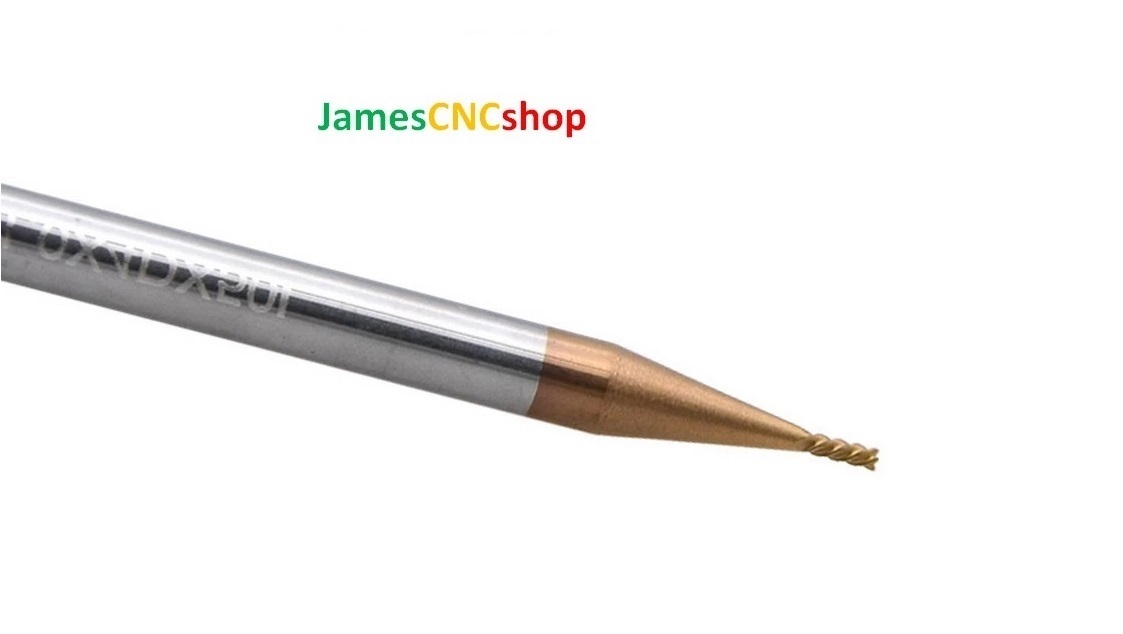1PC 4 ฟัน HRC 55เครื่องกลึง CNC Endmill Bits ทังสเตนสแตนเลสสตีลเครื่องจักรกลโลหะผสมโลหะทำงานคาร์ไบด์มิลลิ่งเครื่องตัด