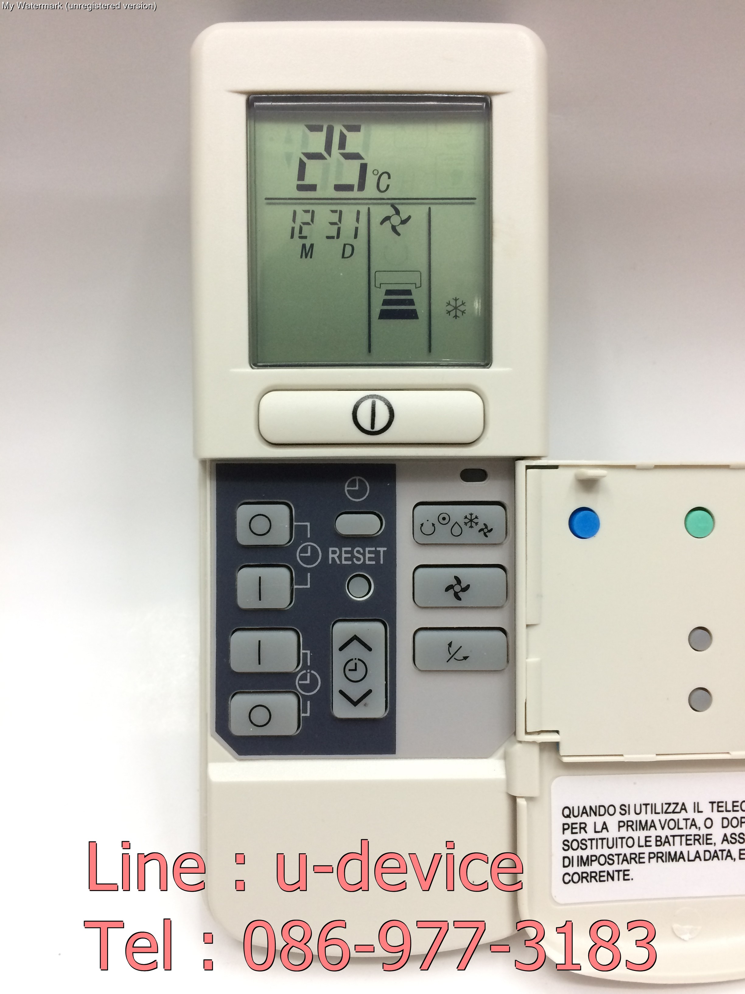 รีโมทแอร์ Hitachi รุ่น RAR-3U3