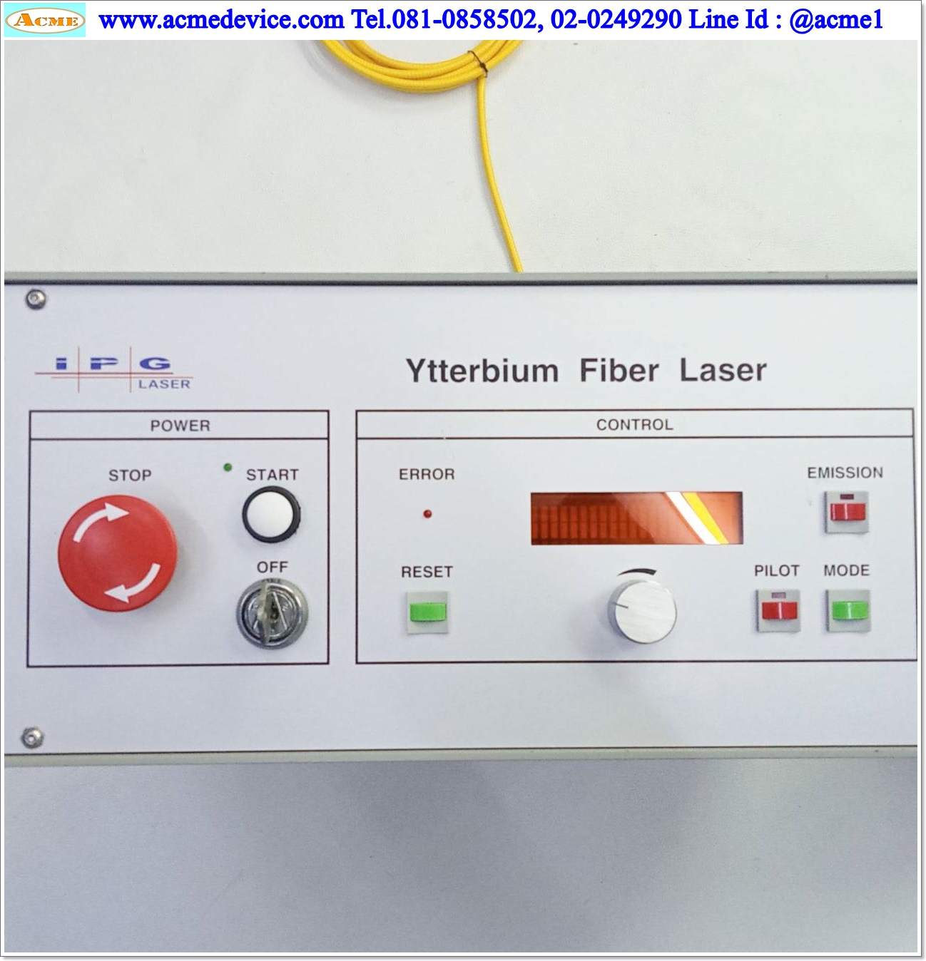 Laser Fiber IPG รุ่น YLR-40-PT, 40W