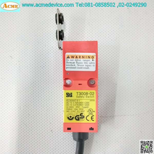 Safety Switch Omron รุ่น T3008-02, 250V