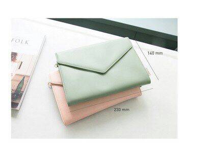 กระเป๋าใส่มือถือ iPad Tablet สีเขียววินเทจ