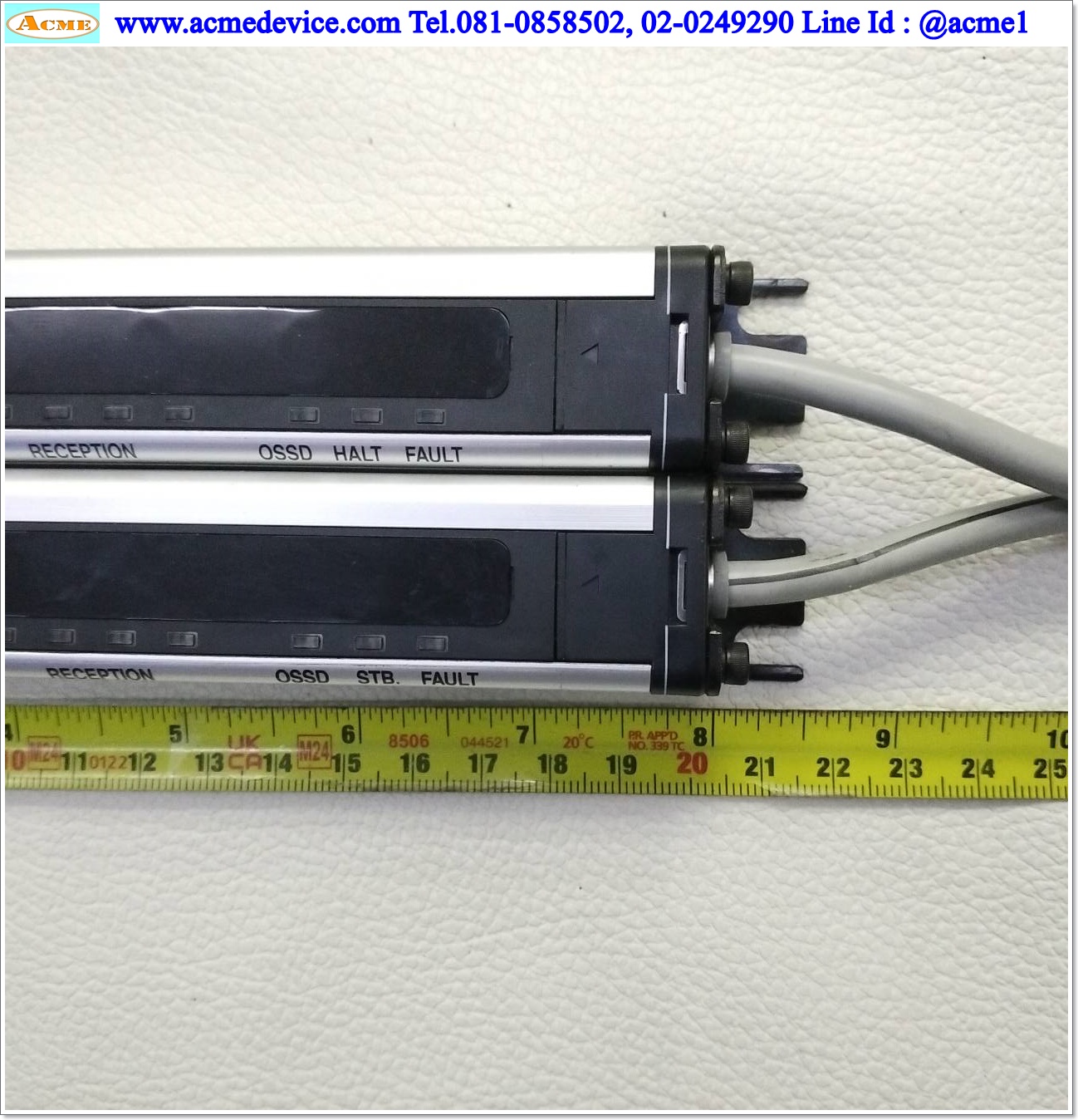 Area Sensor SUNX รุ่น SF2-AH8 P + SF2-AH8 D, ยาว 190 mm, ระยะ 0.3 to 7M, NPN