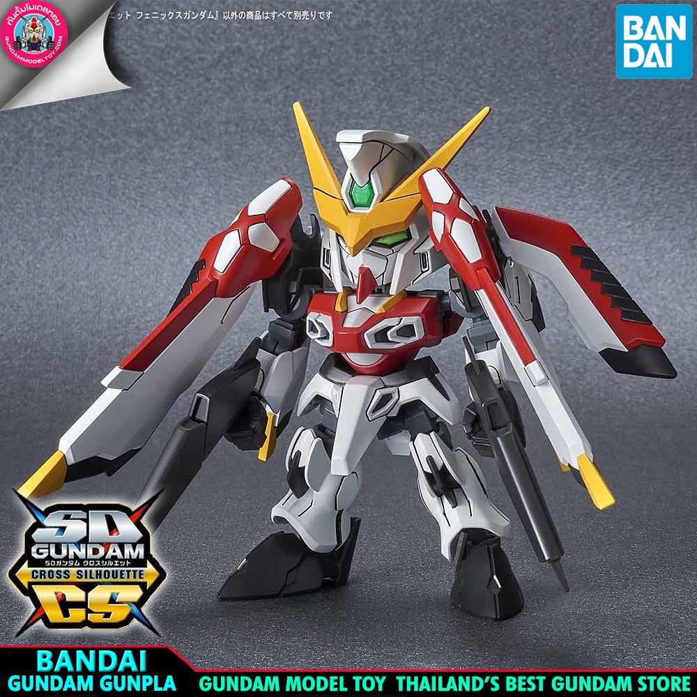 BANDAI SD GUNDAM CROSS SILHOUETTE PHOENIX GUNDAM โมเดล กันดั้ม กันพลา ร้านพีเอสทอยแลนด์
