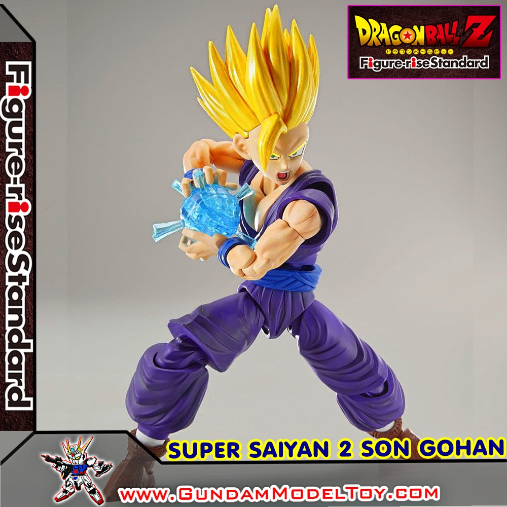 BANDAI ANIME FIGURE-RISE STANDARD SUPER SAIYAN 2 SON GOHAN ฟิกเกอร์ไรส์ สแตนดาร์ด ซุปเปอร์ ไซย่า 2 ซัน โกฮัง โมเดล การ์ตูน อนิเมะ