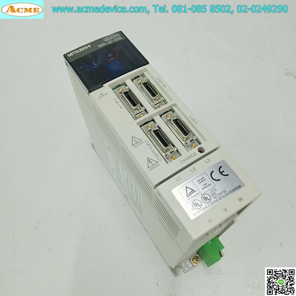 Servo Drive Mitsubishi รุ่น MR-J2-20B & Motor HA-FF23, 200W