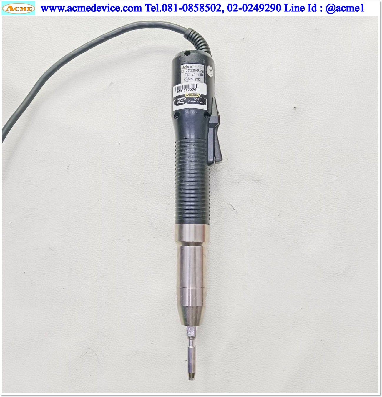 Auto Screw Driver Nitto รุ่น DLC1213A-HEB + DLV7339-BME, DC24V
