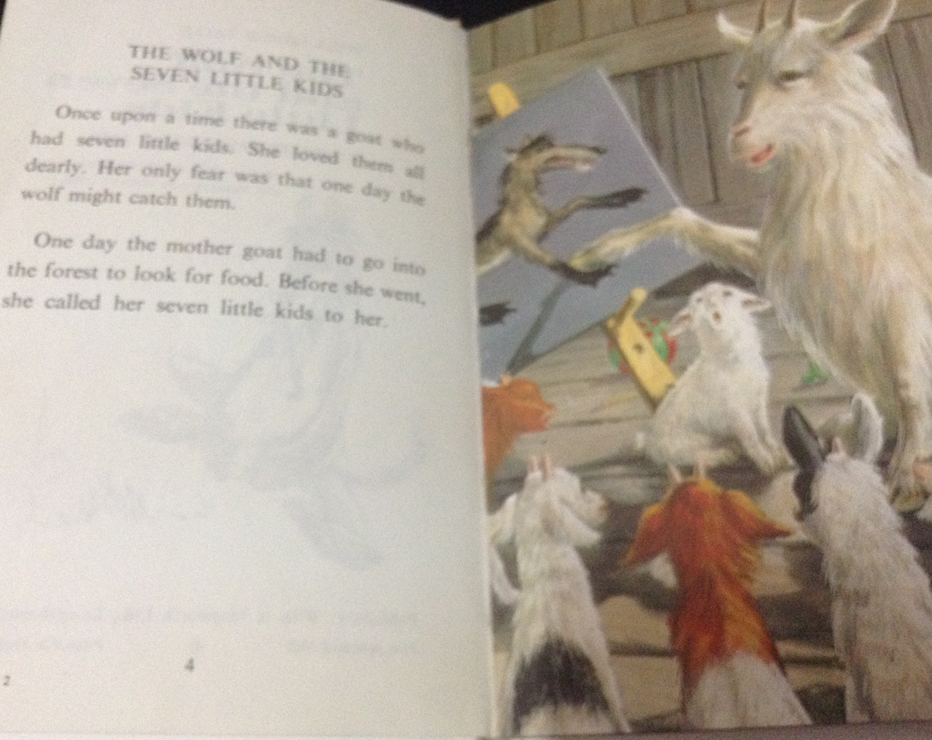 The Wolf and the Seven Little Kids ราคา 90