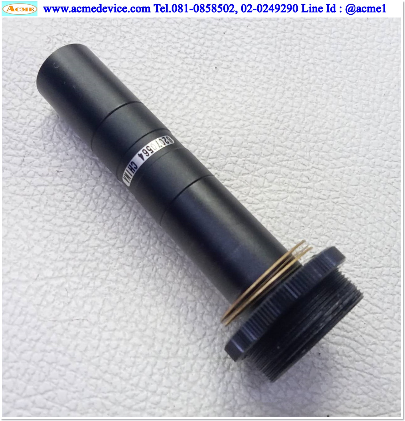 Lens Moritex รุ่น MML2-ST65, F17.3, C Mount