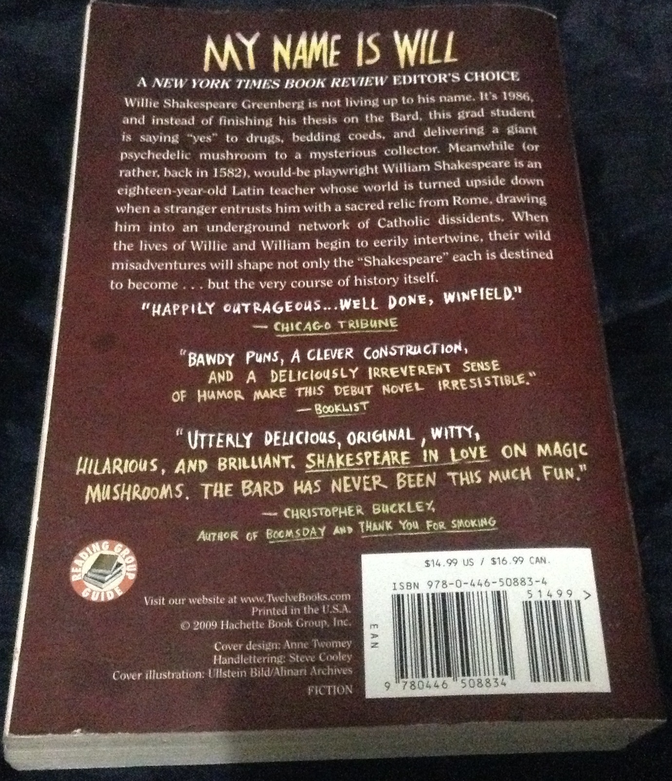 My Name Is Will by Jess Winfield ราคา 100