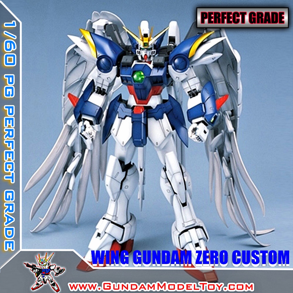 BANDAI GUNPLA PG 1/60 WING GUNDAM ZERO CUSTOM วิง กันดั้ม ซีโร่ คัสตอม
