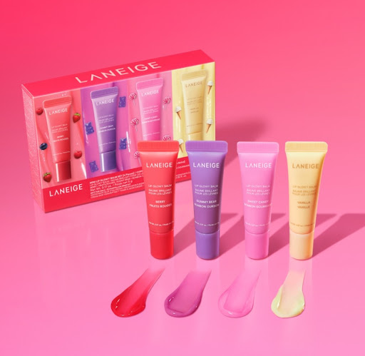 ลิปบำรุงลาเนจ Laneige Set Lip Glowy Balm 5g x 4 pcs