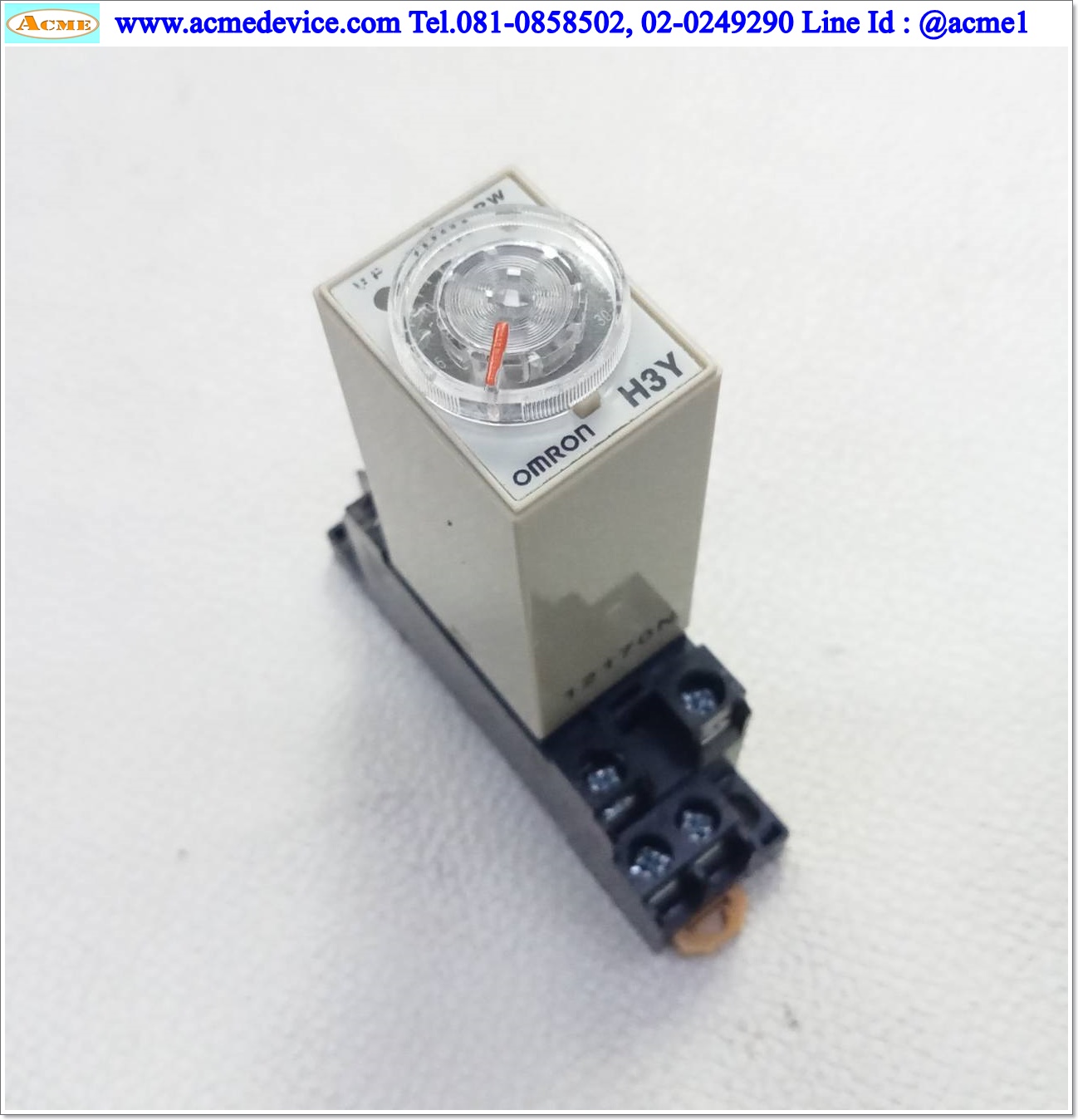 Timer Omron รุ่น H3Y-2 , 24V, 30 Min