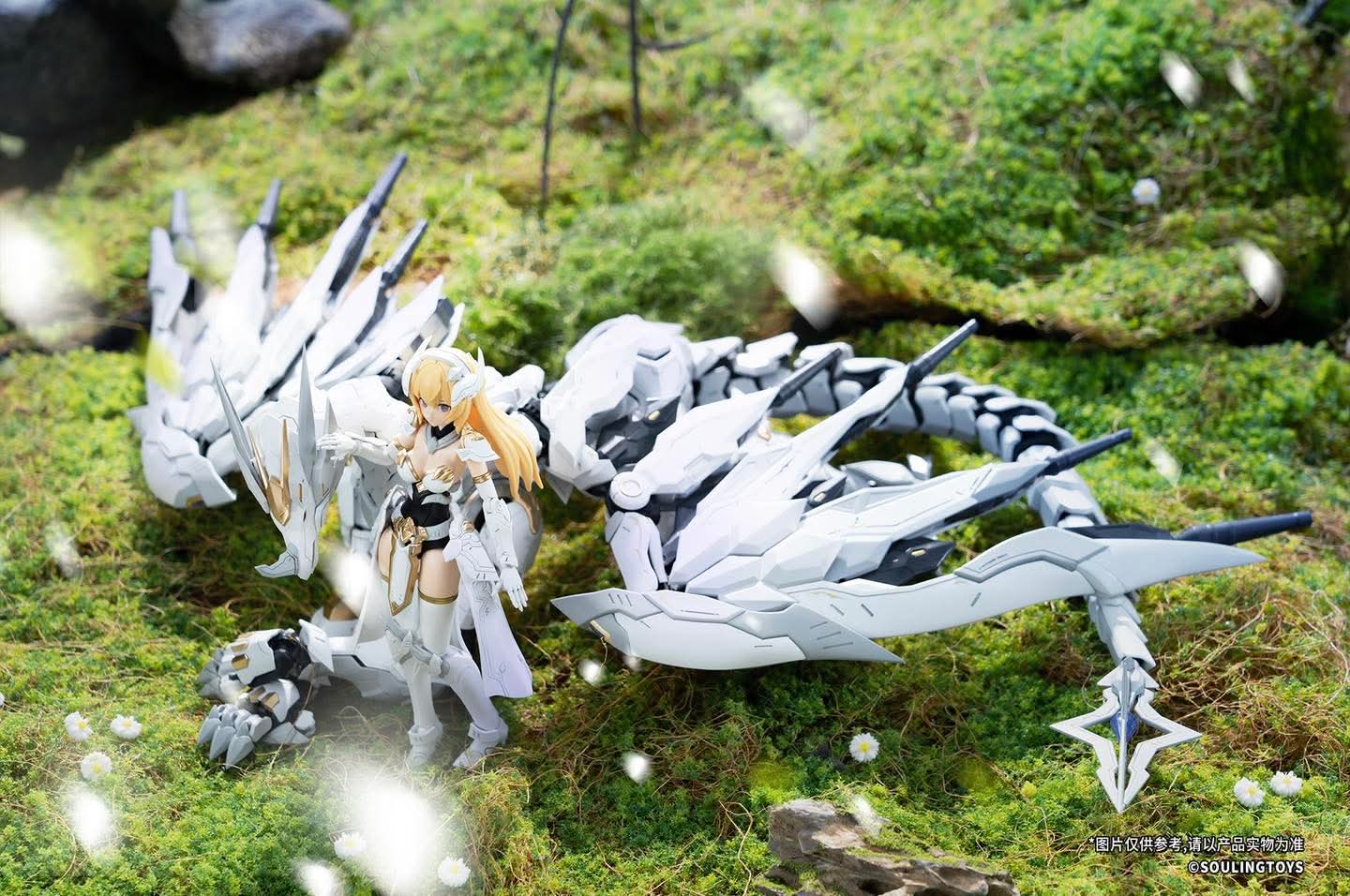 พรีออเดอร์ 1/12 DAYTIME METEOR Souling toys มังกรขนาด 86x63 cm. สาวน้อยสูง 14.5 cm. ค่าย Soulingtoys สินค้ามา ต.ค.68 Made in China