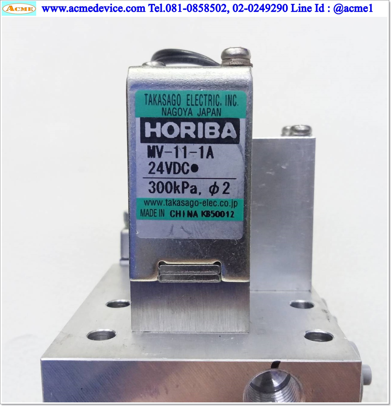 Regulator Horiba รุ่น UA13-M602-AV & Filter & MV-11-1A, 24Vdc