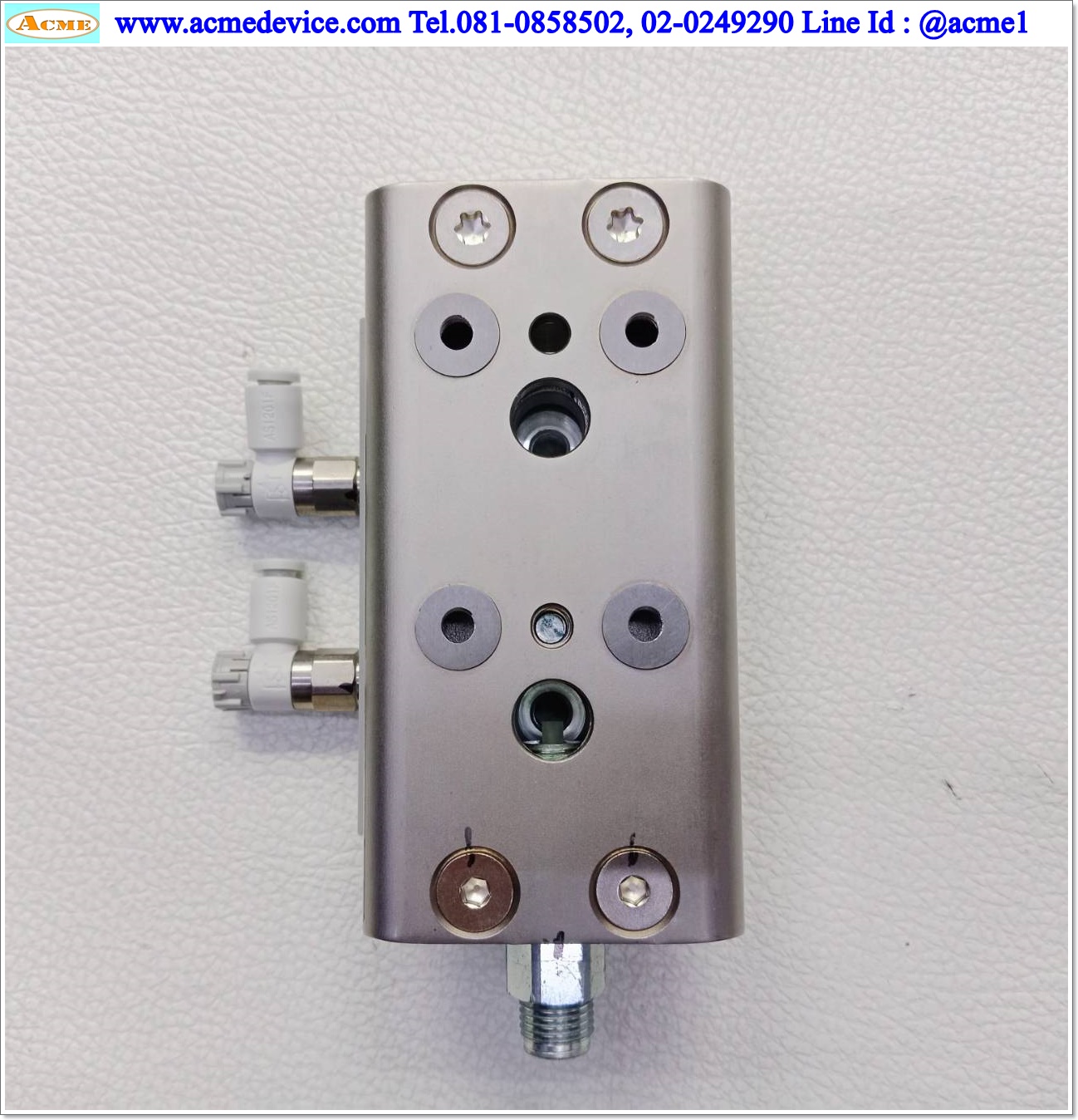 Guider Cylinder SMC รุ่น MXQ12BL-10ZB, Bore 12mm, Stroke 10mm