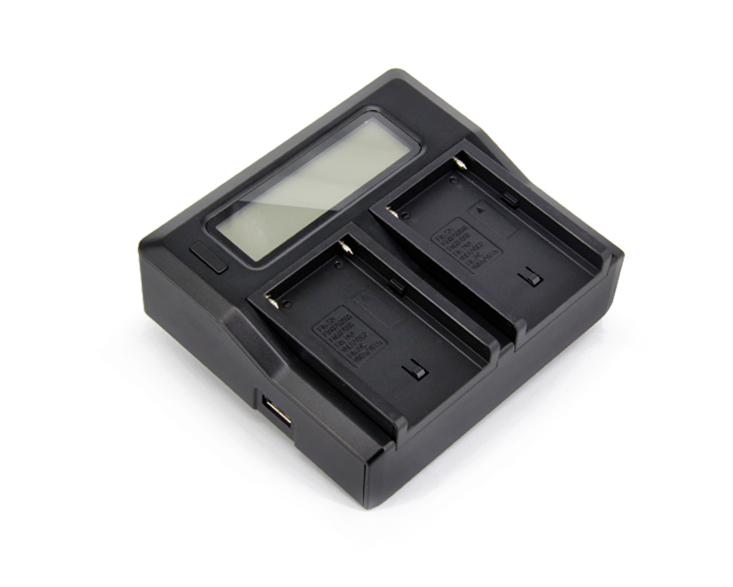 แท่นชาร์จแบตเตอรี่แบบคู่ ยี่ห้อRuibo สำหรับแบต NP-F570,NP-F770,NP-F970,NP-FM50 ราคาถูก