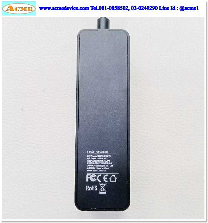 Hub USB Orico รุ่น W5PH4-U3-V1, 4 Port