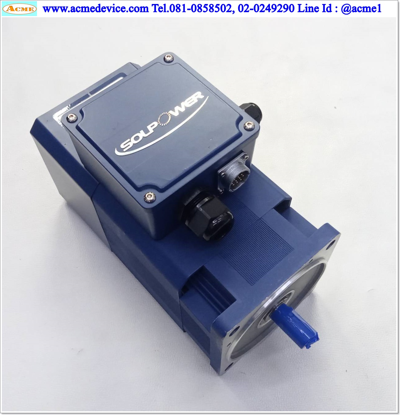 Servo Motor Solpower รุ่น SVM-80SS, 1.5kW