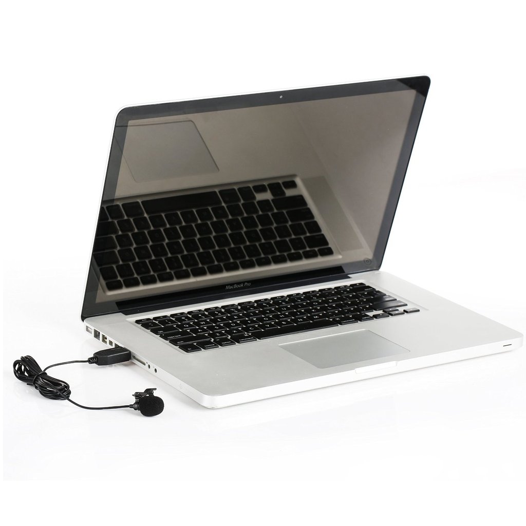 Saramonic SR-ULM5 USB Lavalier Clip-on Computer Microphone for PC & Mac Book