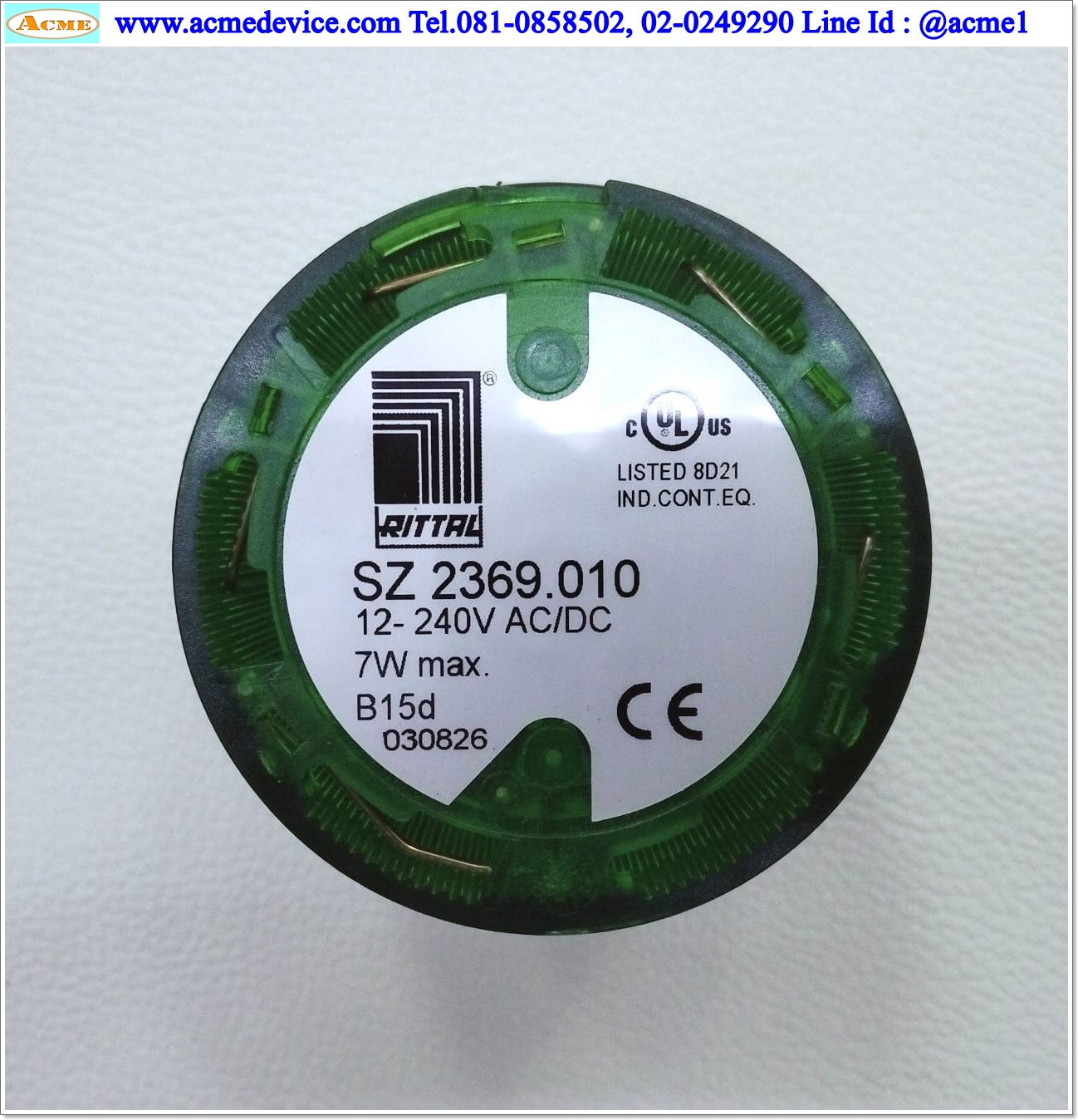 Tower Light Rittal รุ่น SZ 2368.010, SZ 2369.000, SZ 2369.010, SZ 2369.020, 12‑240 VAC/VDC