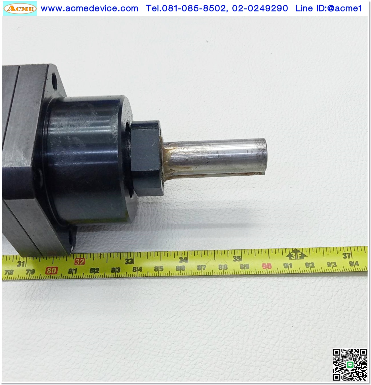 Ball Screw Misumi รุ่น 2510, เพลาโต 25 mm, ยาว 900 mm, Stroke 680 mm, Pit 10 mm
