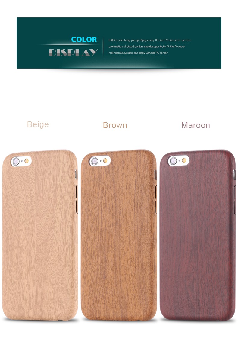 เคส iPhone 6/6s 4.7" ลายไม้ธรรมชาติจาก (Floveme แท้)
