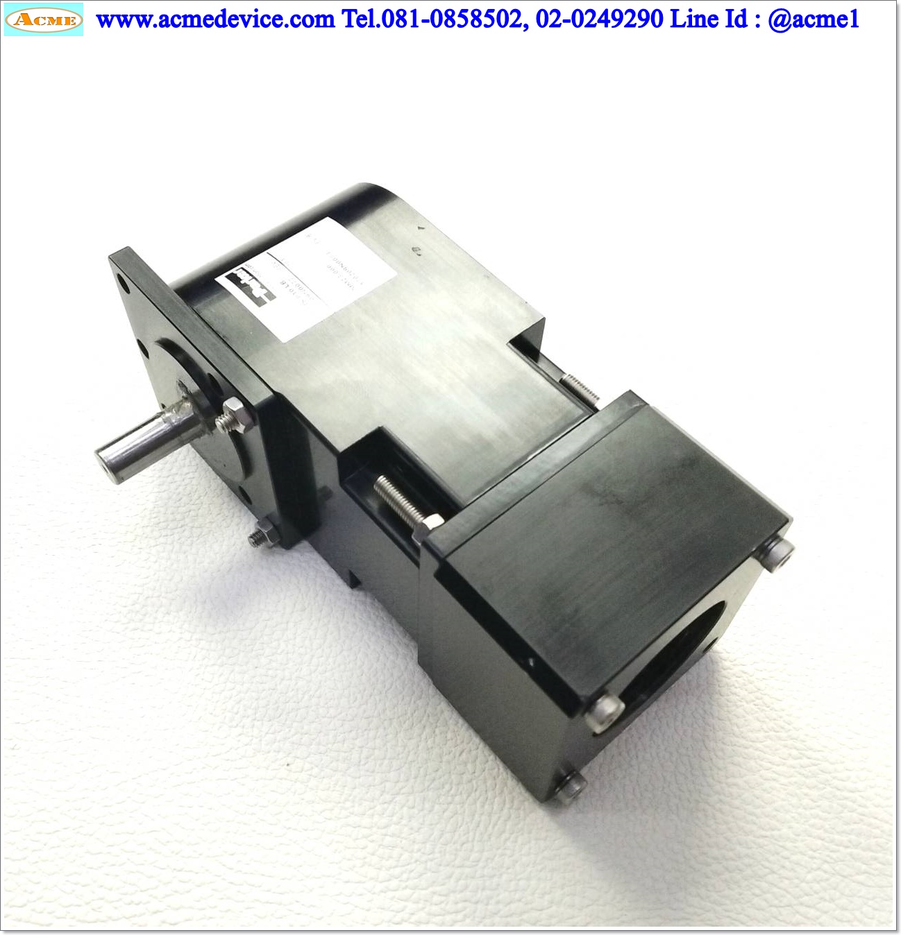 Gear Head Parker รุ่น NR23S-010-LB, Ratio 10:1, เข้า 9.5mm, ออก 10mm,
