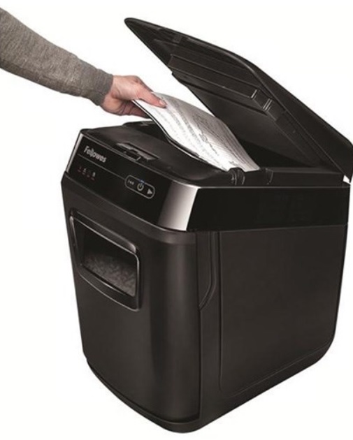 เครื่องทำลายเอกสาร Fellowes รุ่น Auto MAX 200C