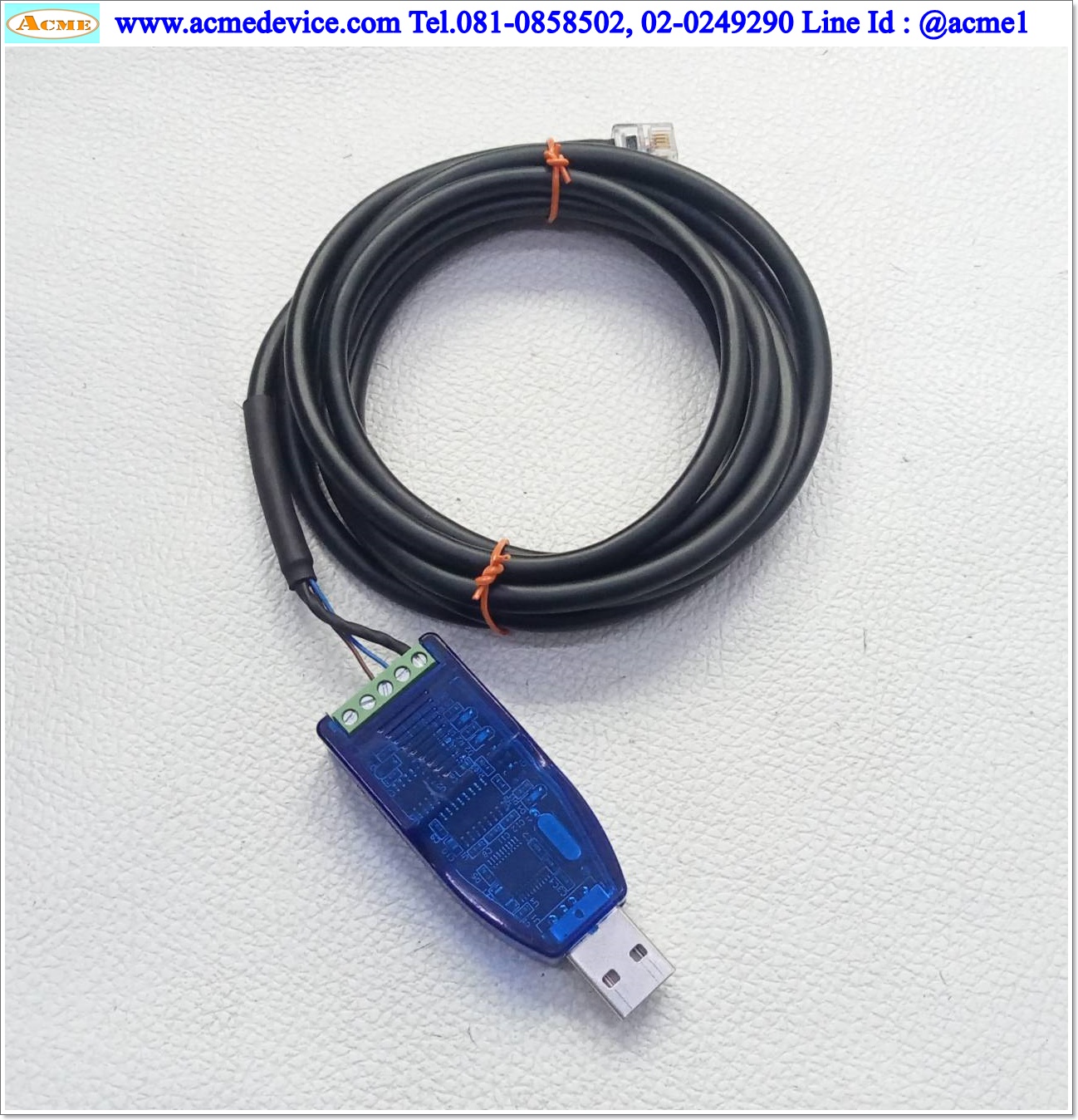 Download Cable Harmonic รุ่น EWA-RS03, Servo Harmonic HA-800A, HA-800A, Interface RS-232, RS-232 Communication interface, (USBT232485B)