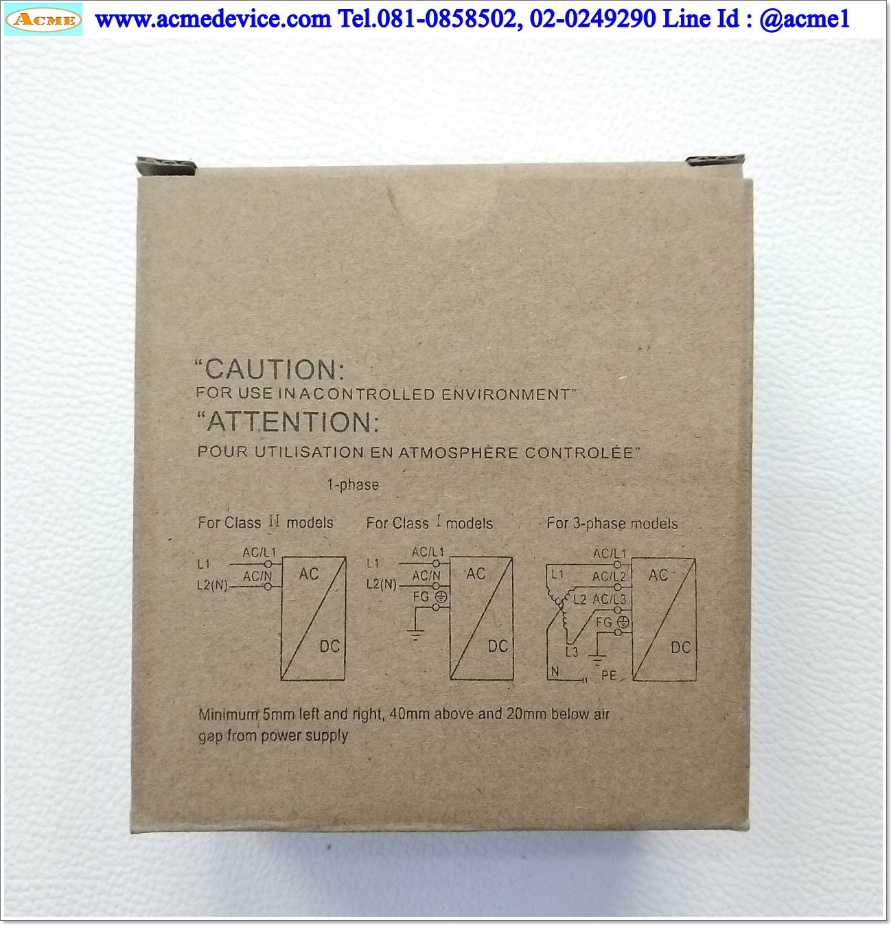 Power Supply Mean Well รุ่น MDR-100-24, Output 24V, 4A, 100W