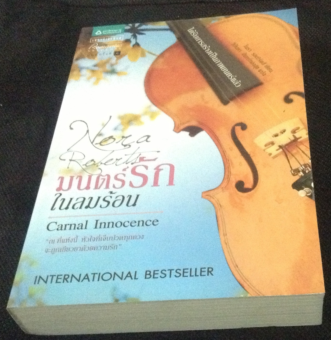 (สั่ง9จ่าย7) มนตร์รักในลมร้อน Carnal Innocence by Nora Roberts มือหนึ่ง ราคา 345