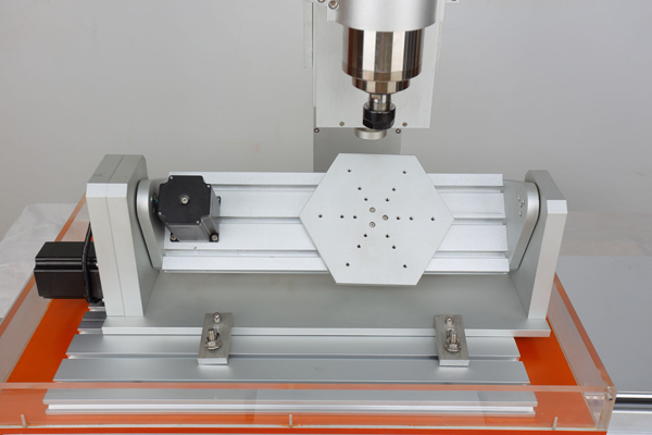 HV-6040 5 Axis Mini CNC 2200W Spindle Machine for Milling Engraving Wood, Brass, Acrylic