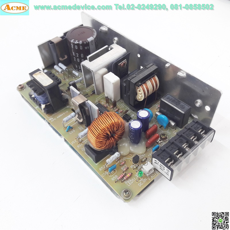 Power Supply Omron รุ่น S82J-1024, Output 24V, 4.5A, 100W, Power Input 100Vac