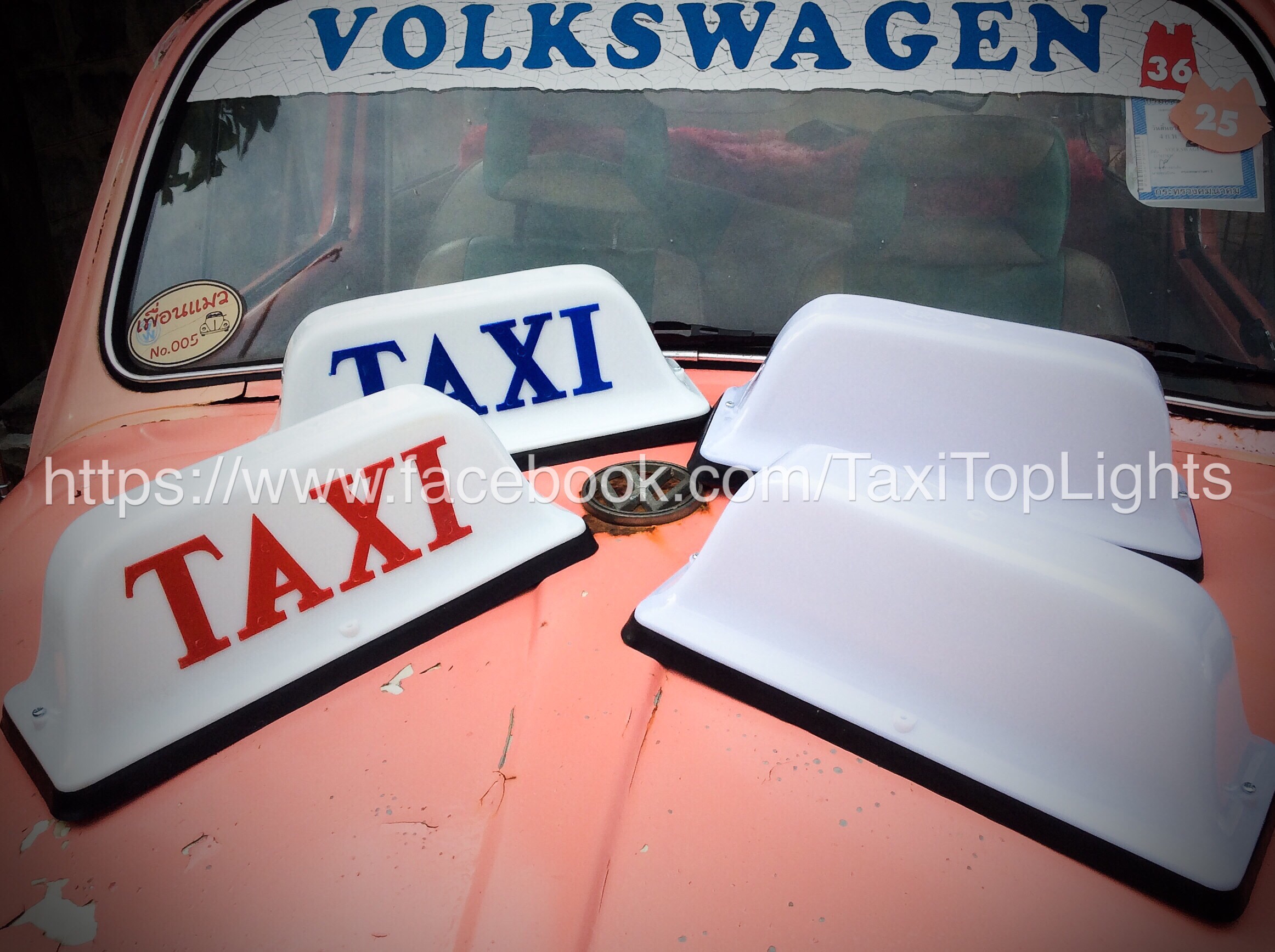 ป้ายไฟ TAXI