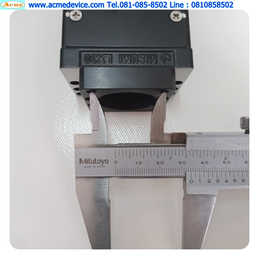 แกนสําเร็จรูป Ball Screw Misumi รุ่น LX30, ขนาด 80 mm x 680 mm, Stroke 510 mm, Pit 10 mm.