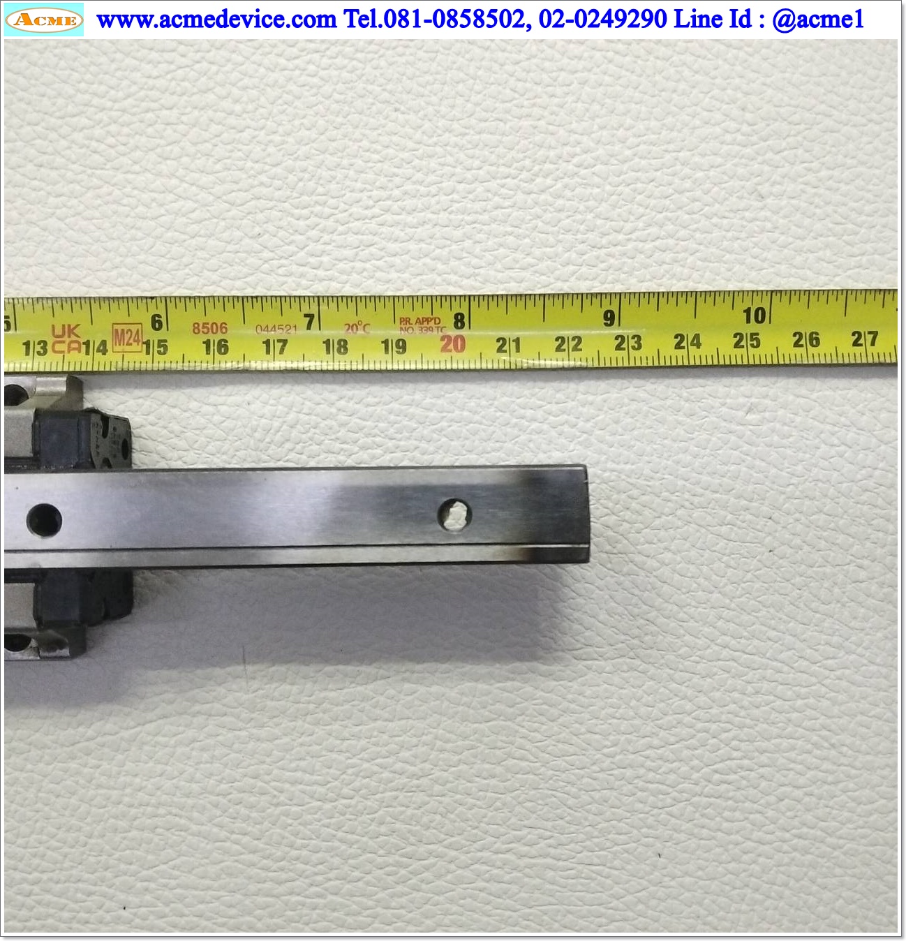 Linear Bolck and Rail, รางสไลด์ขนาด 15 x 220 mm.