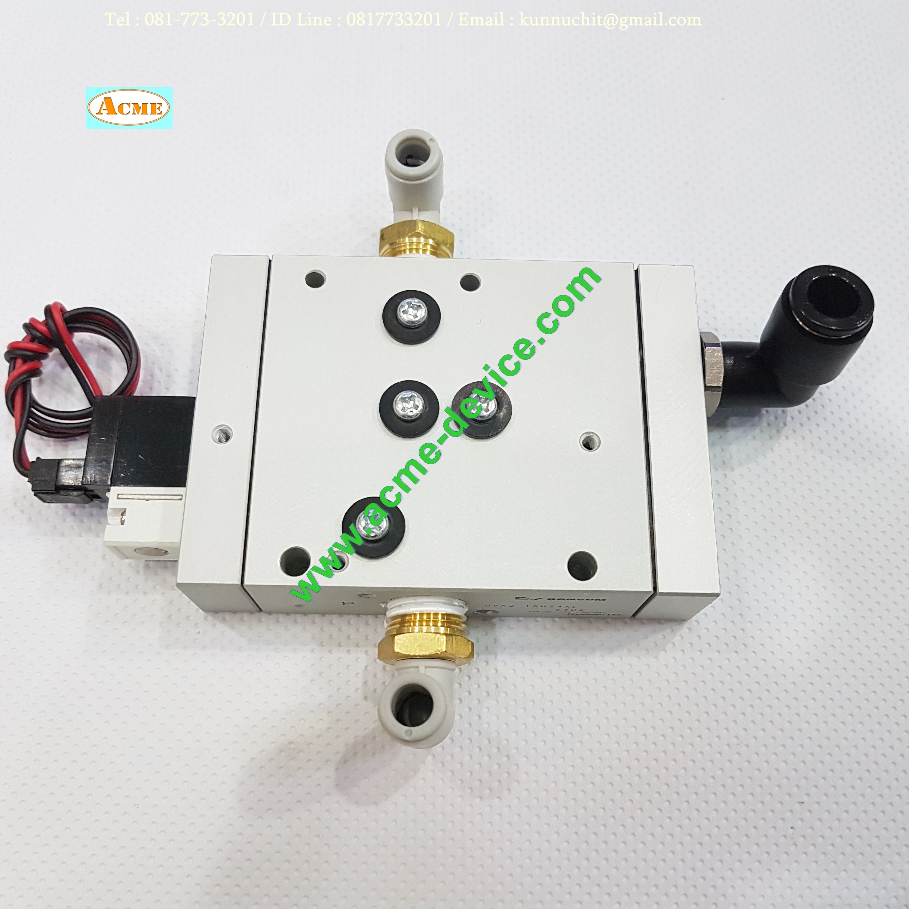 Vacuum Ejector CONVUM รุ่น CVA2-15HS4AL, CKV010-4E (NC)