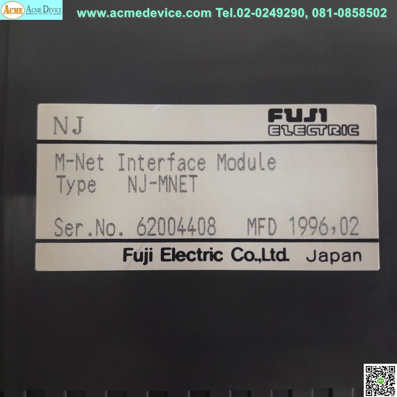 PLC Fuji รุ่น NJ-MNET, Interface Module