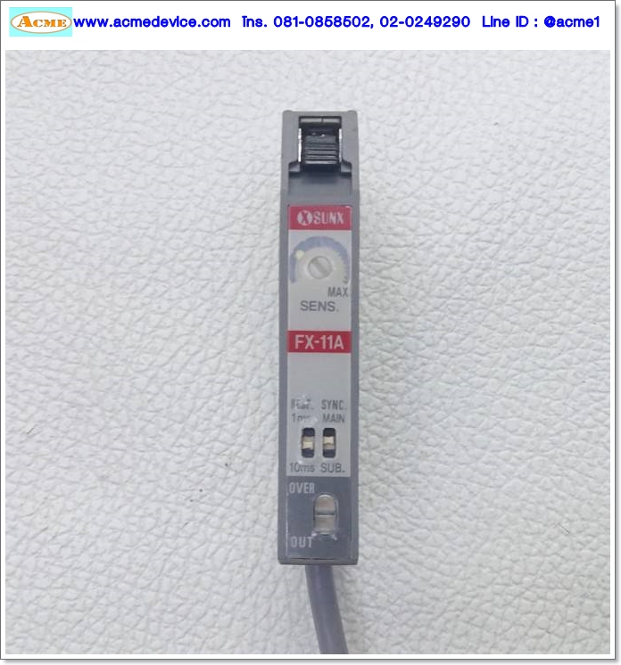 Fiber Amp Panasonic/SUNX รุ่น FX-11A, 1-5V