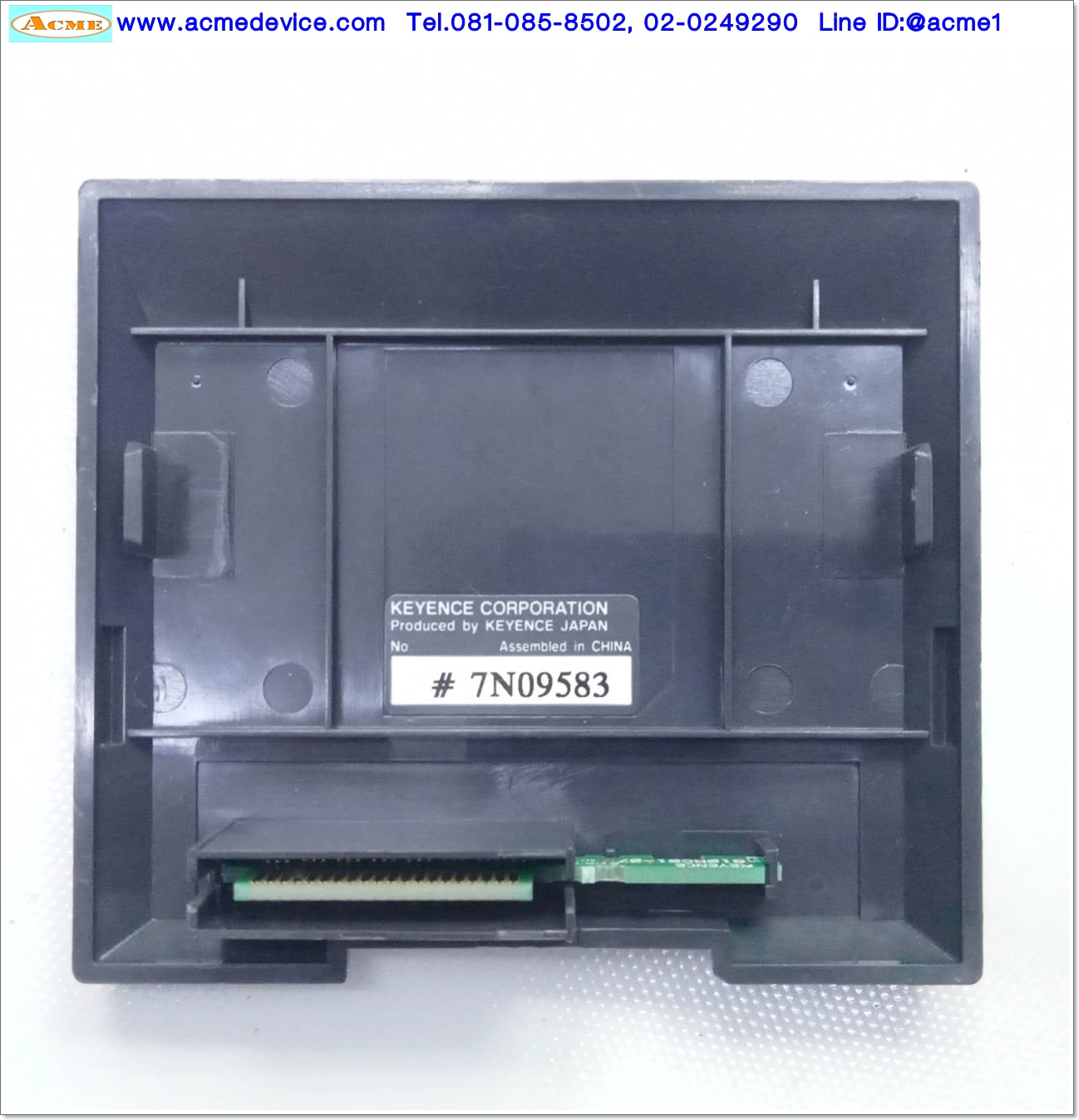 End Cover PLC Keyence รุ่น OP-84203, 610-R-C01-07
