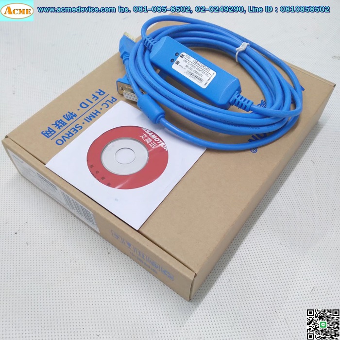 Download cable สายโหลด รุ่น USB-AC30R2-9SS for Touch Screen GOT A985/A970 (USB to RS232 Adapter)