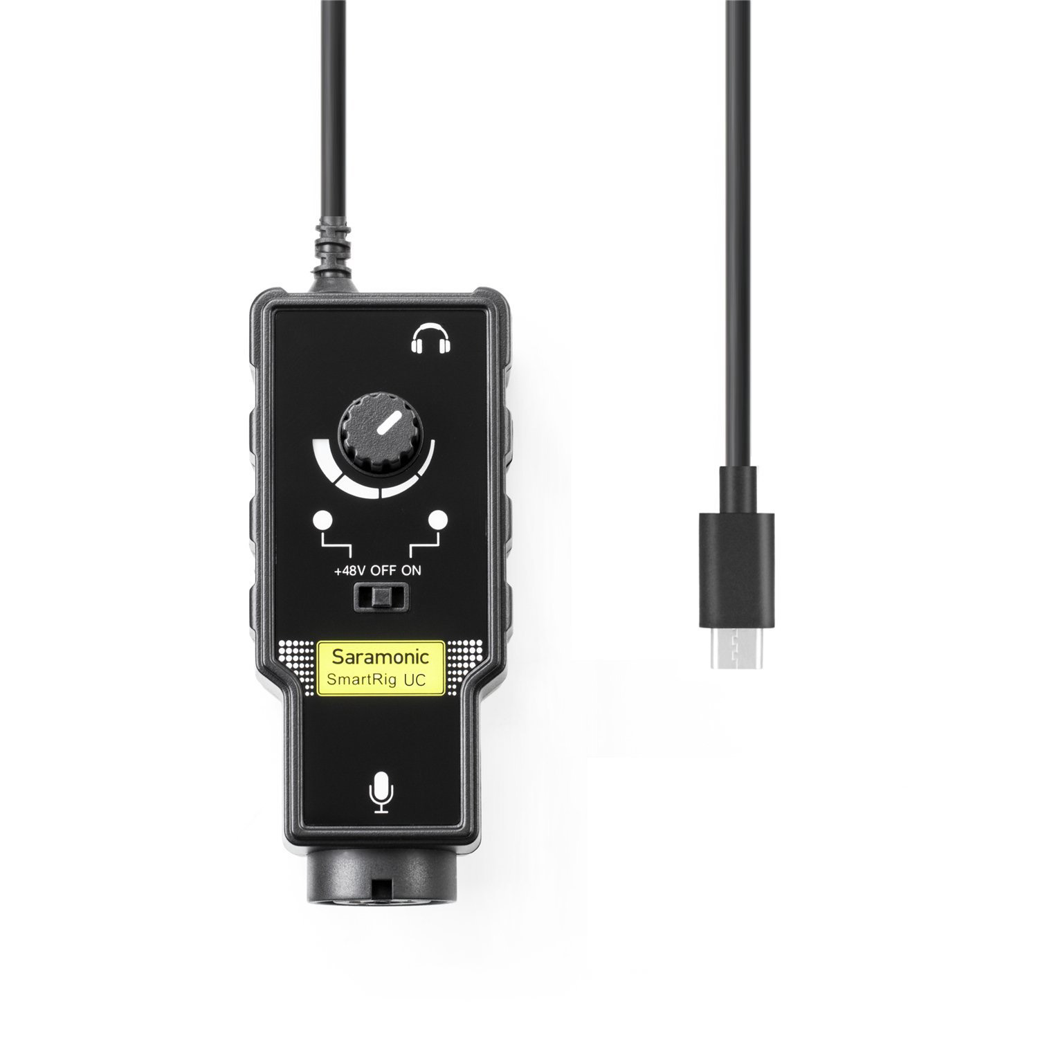 Saramonic SmartRig UC XLRType-C Microphone Audio Mixer with Phantom Power Preamp & Guitar Interface for Type-C devices รับประกันศูนย์ไทย 1 ปี