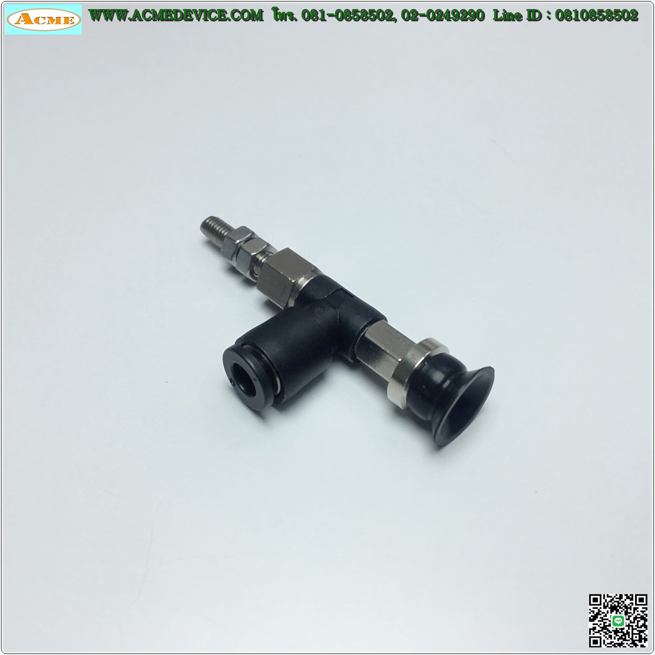 Vacuum Pad SMC รุ่น ZPR13UN-06-A5, Pad dia 13mm, Port size 6mm