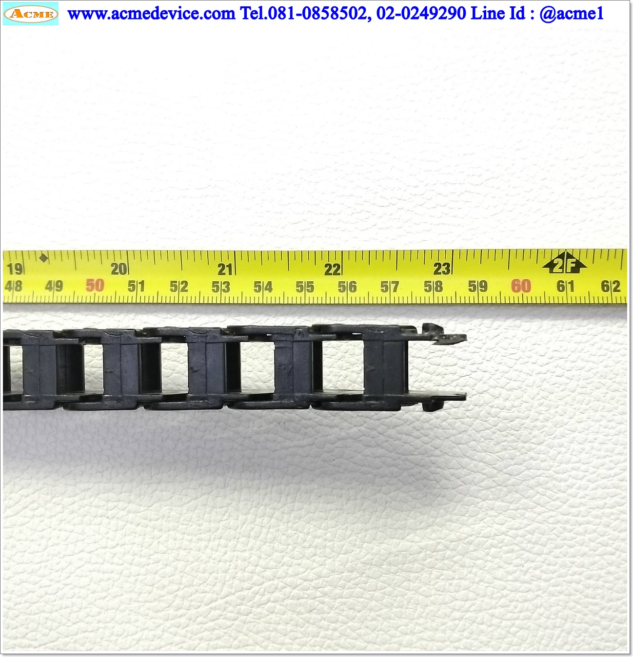 กระดูกงู รุ่น NCF10.10, KR18, ขนาด 17 x 585 x 13 mm.