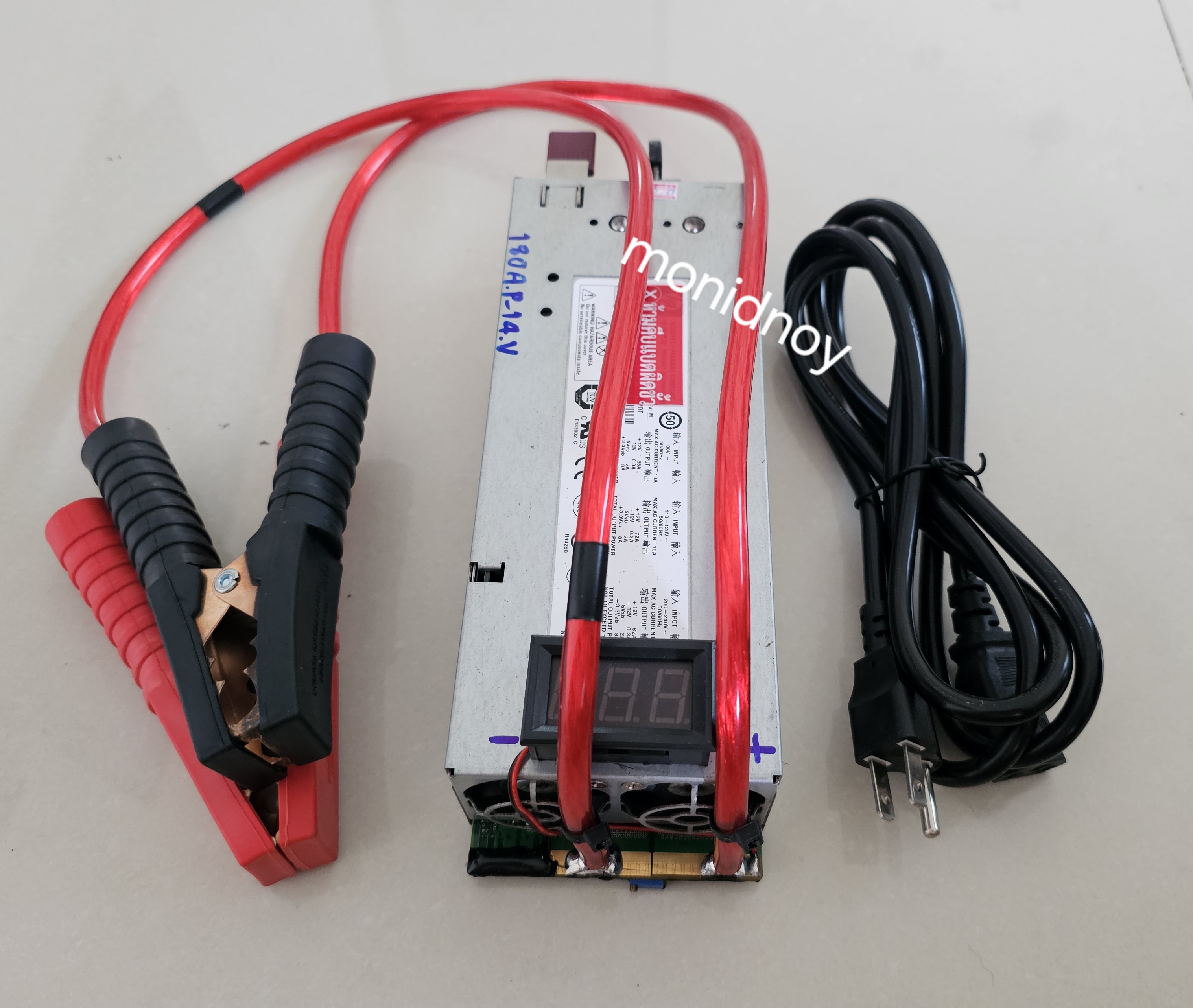 สวิทชิ่ง 14V แอมโม 180A ปรับโวลได้ รุ่นนี้ทนใช้ดี