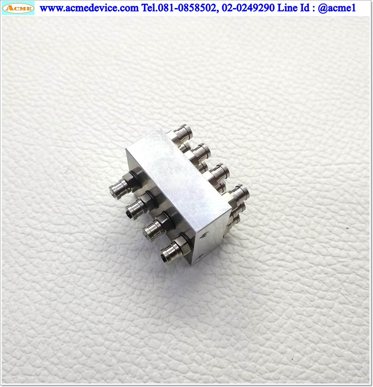 Multi connector ขนาด 13 mm x 26 mm, Tube 2 mm., 12 Connecting