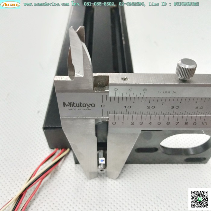 แกนสําเร็จรูป Ball Screw ??? รุ่น ???, ขนาด 55 mm x 275 mm, Stroke 165 mm, Pit 10, แกนโต 8
