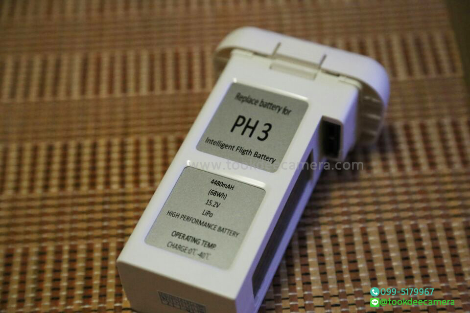 OEM แบตเตอรี่สำหรับDji Phantom 3 Battery (PreOrder รอสินค้า 10-14วัน)